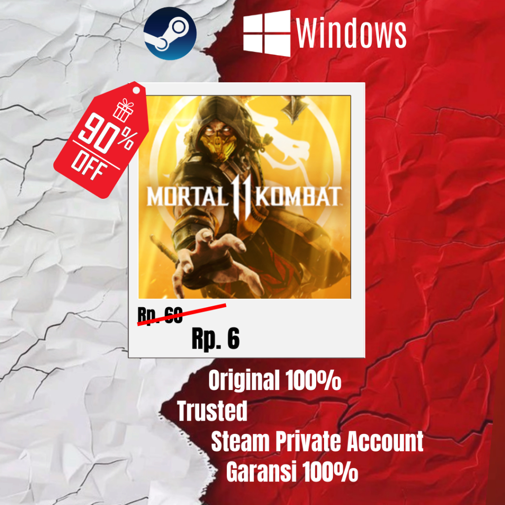 Mortal Kombat 11 - Game Steam PC ORIGINAL