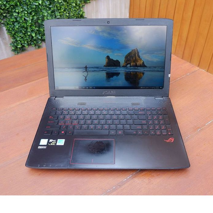 Asus GL552VXK Intel Core i7-7700HQ NVIDIA GeForce GTX 950M Ram 8Gb Ssd 256Gb Normal Siap Pakai - Lep