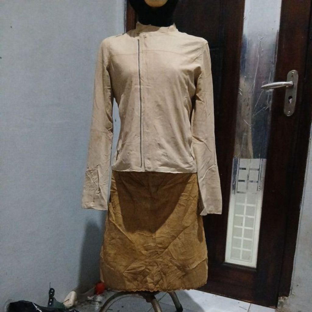 jaket kulit kambing asli100%kulit