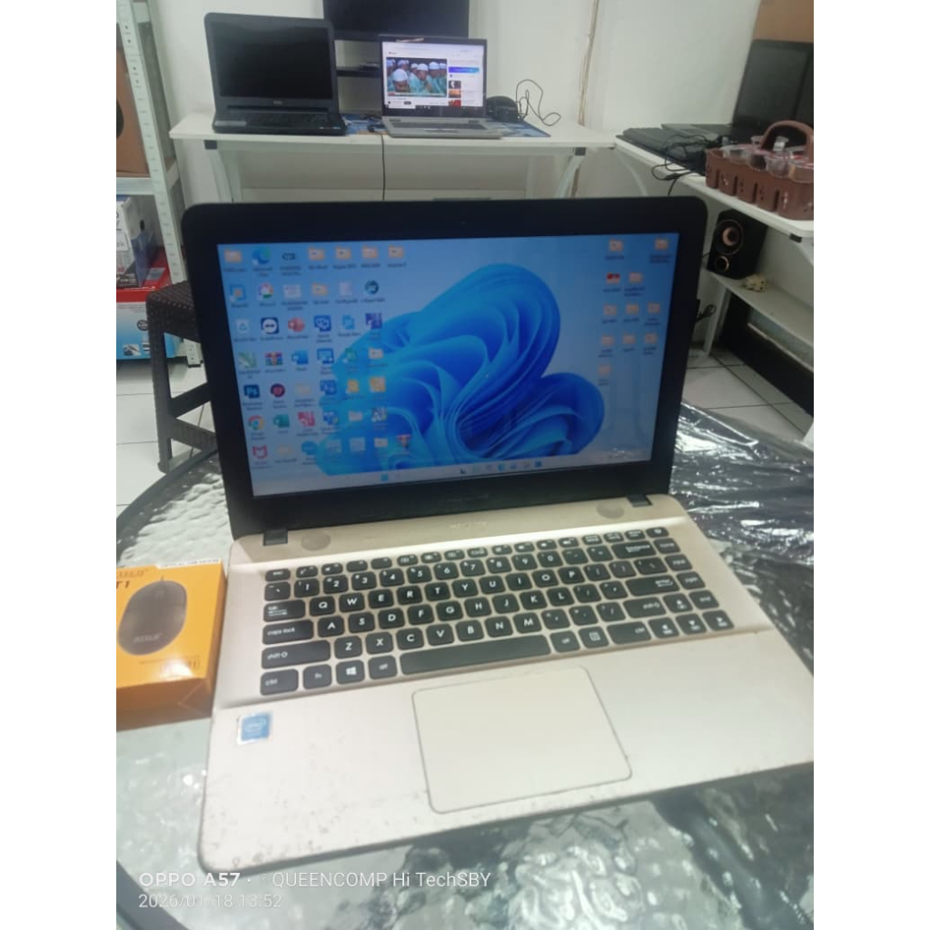 Asus X441M Intel N4000 SSD 256Gb RAM 4Gb windows 11