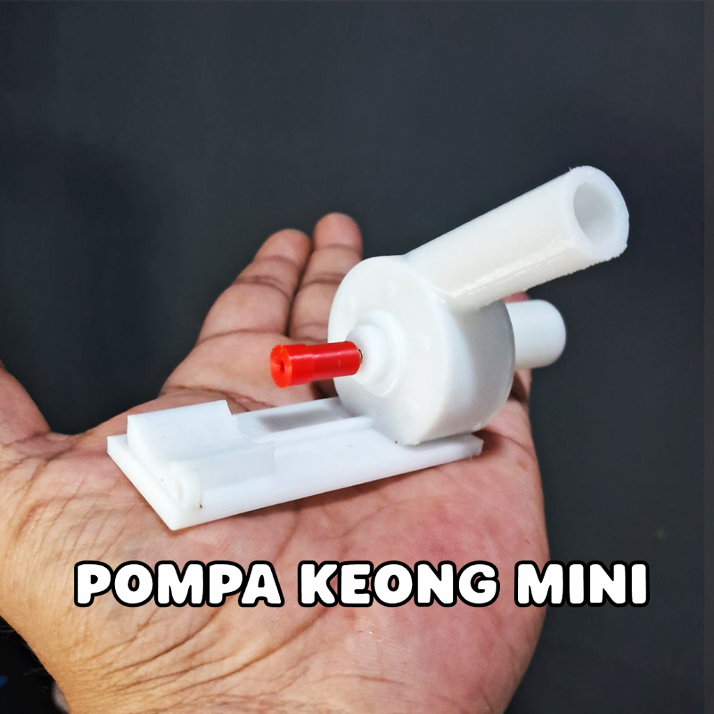 Miniatur pompa air mini tanpa dinamo mantap