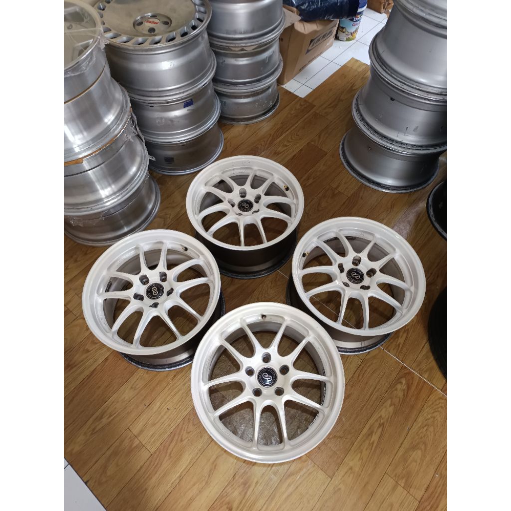 velg original enkei pf01 ring 17