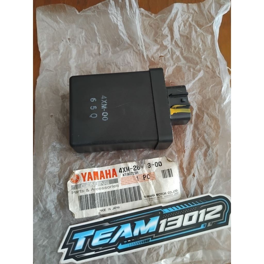 CDI YAMAHA YZ 125 KODE 4XM GARPUTALA ORIGINAL JAPAN NOS