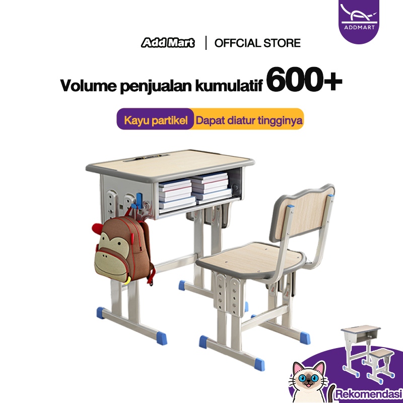 Meja Kursi Belajar Anak Meja Sekolah Dan Kursi Meja Siswa Set Meja Belajar Anak Set Dengan Kursi