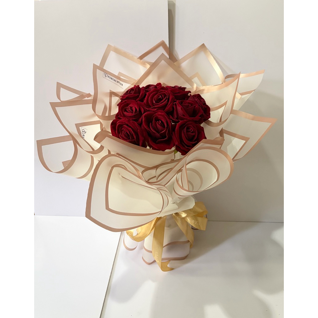 Bouquet / Bucket Bunga Mawar Artificial Large