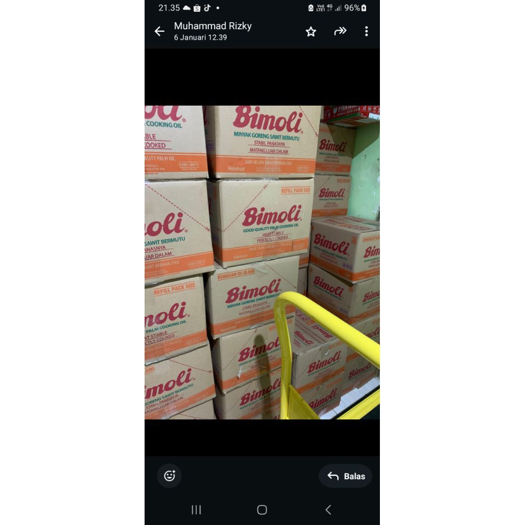 Minyak Goreng Bimoli 1Dus isi6pc