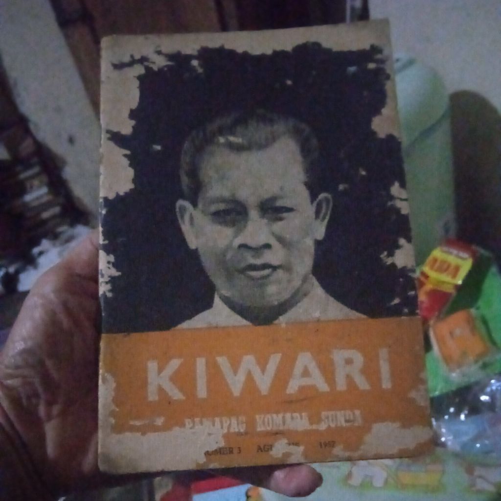 majalah Kiwar, mapag qomara Sunda, majalah original Edjaan lama tahun 1957