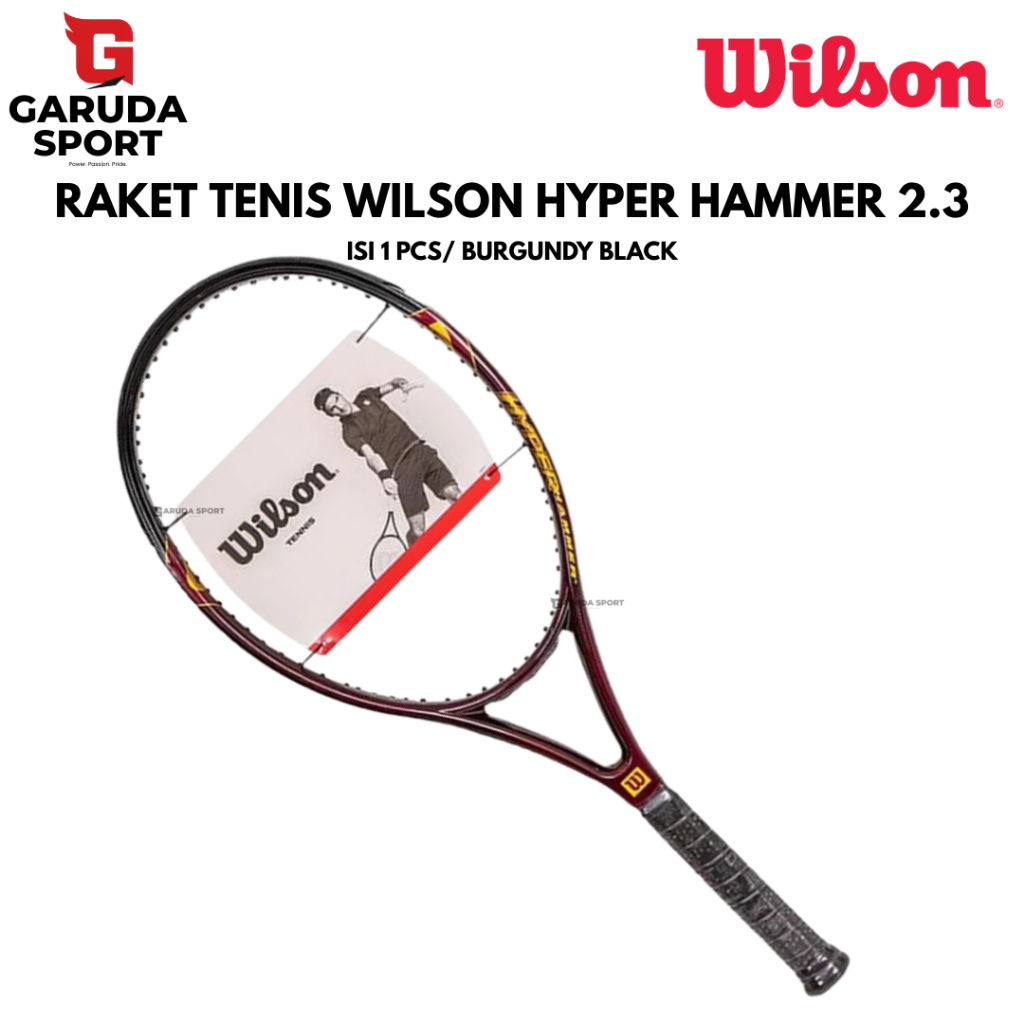 Raket Tenis Wilson Hyper Hammer 2.3/Tennis Racket Wilson Original