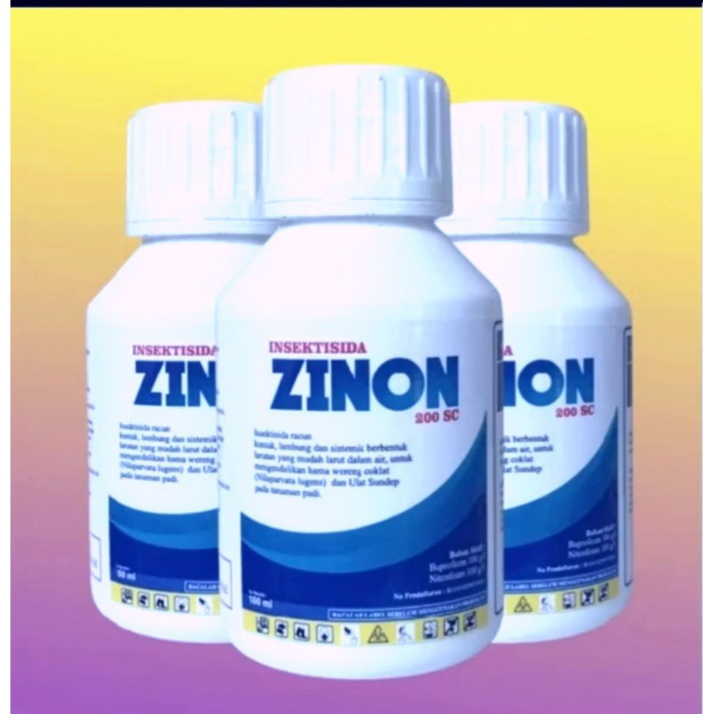 INSEKTISIDA ZINON 200SC 100 ML  BAHAN AKTIF BUPROFEZIN & NITENPIRAM