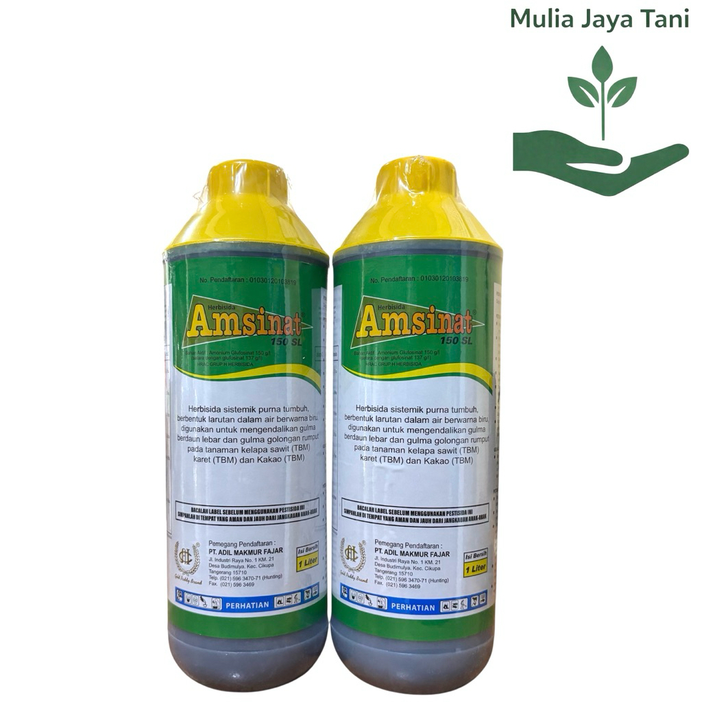 Herbisida AMSINAT 150 SL 1 Liter - Pembasmi Rumput Membandel Amsinat
