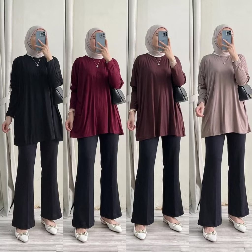 Blouse Batwing Premium | Atasan Blouse Batwing | Blouse Batwing Stella Premium