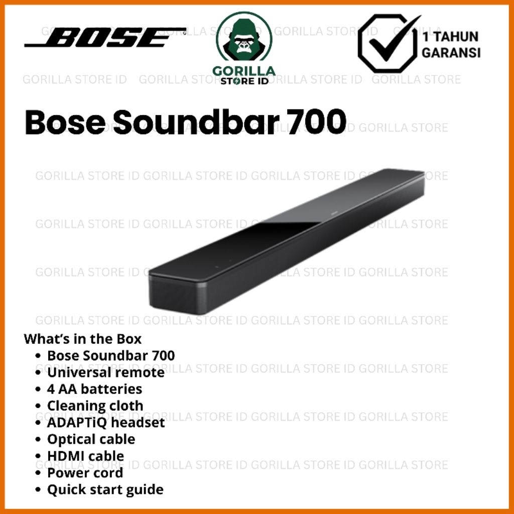Bose Soundbar 700 Black