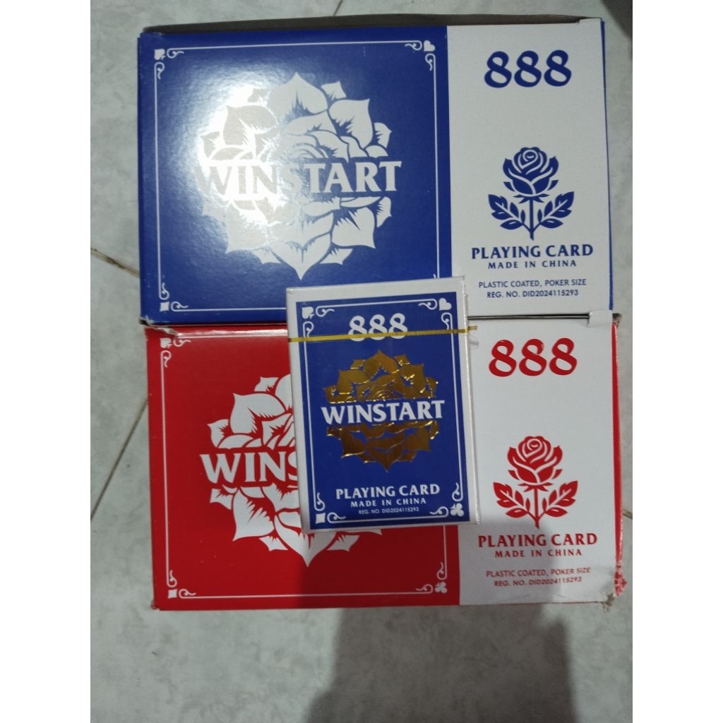 kartu Remi winstar 1 box isi 12pack