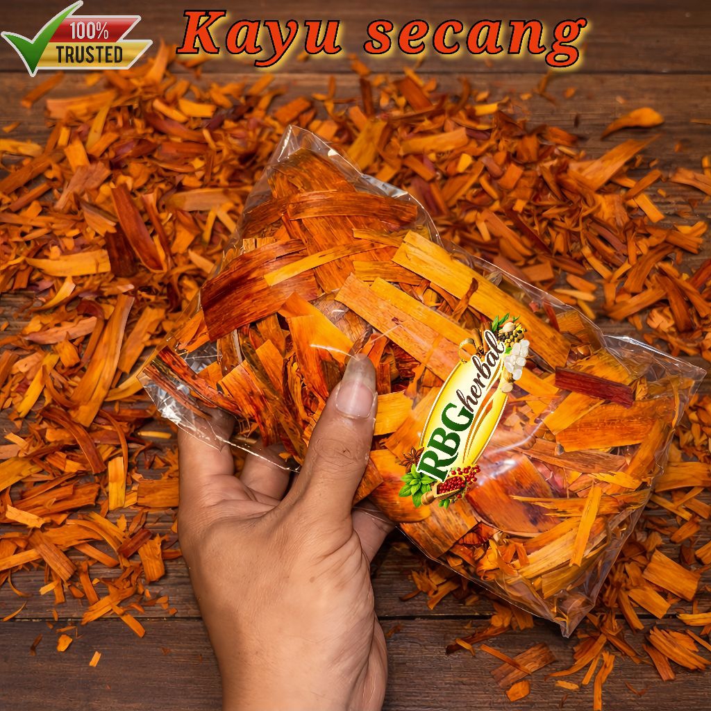Kayu Secang Kering Serutan Halus Berkhasiat dan Berkualitas premium