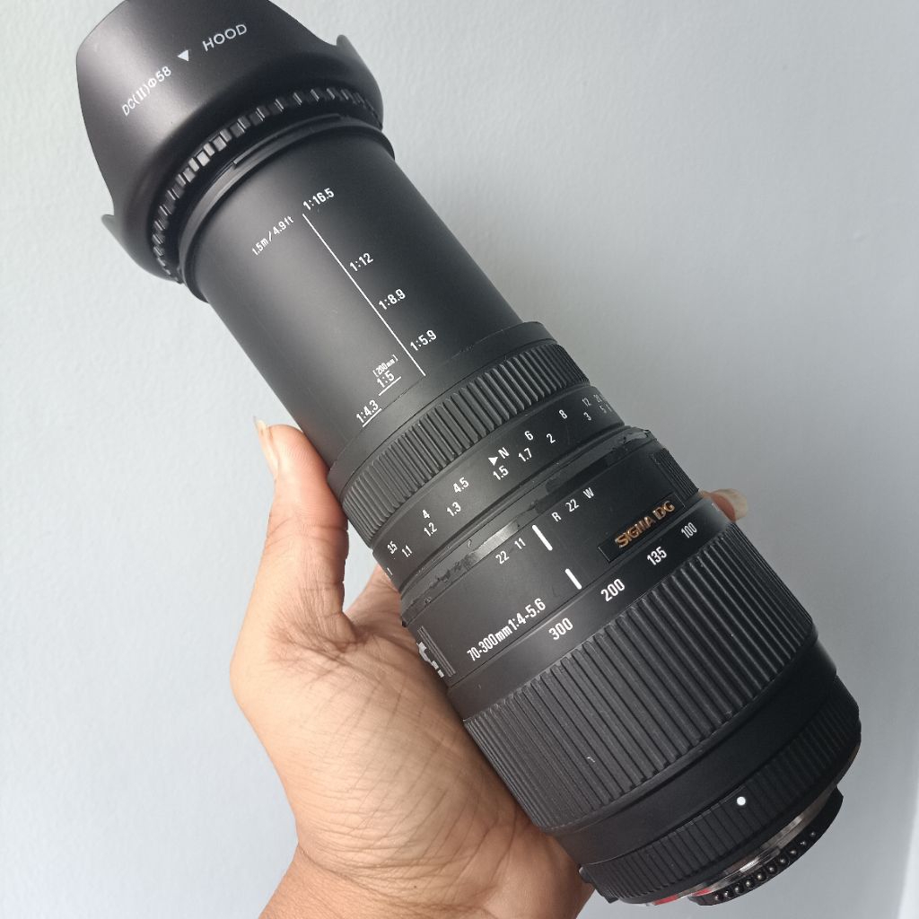 LENSA TELE SIGMA 70-300MM FOR NIKON