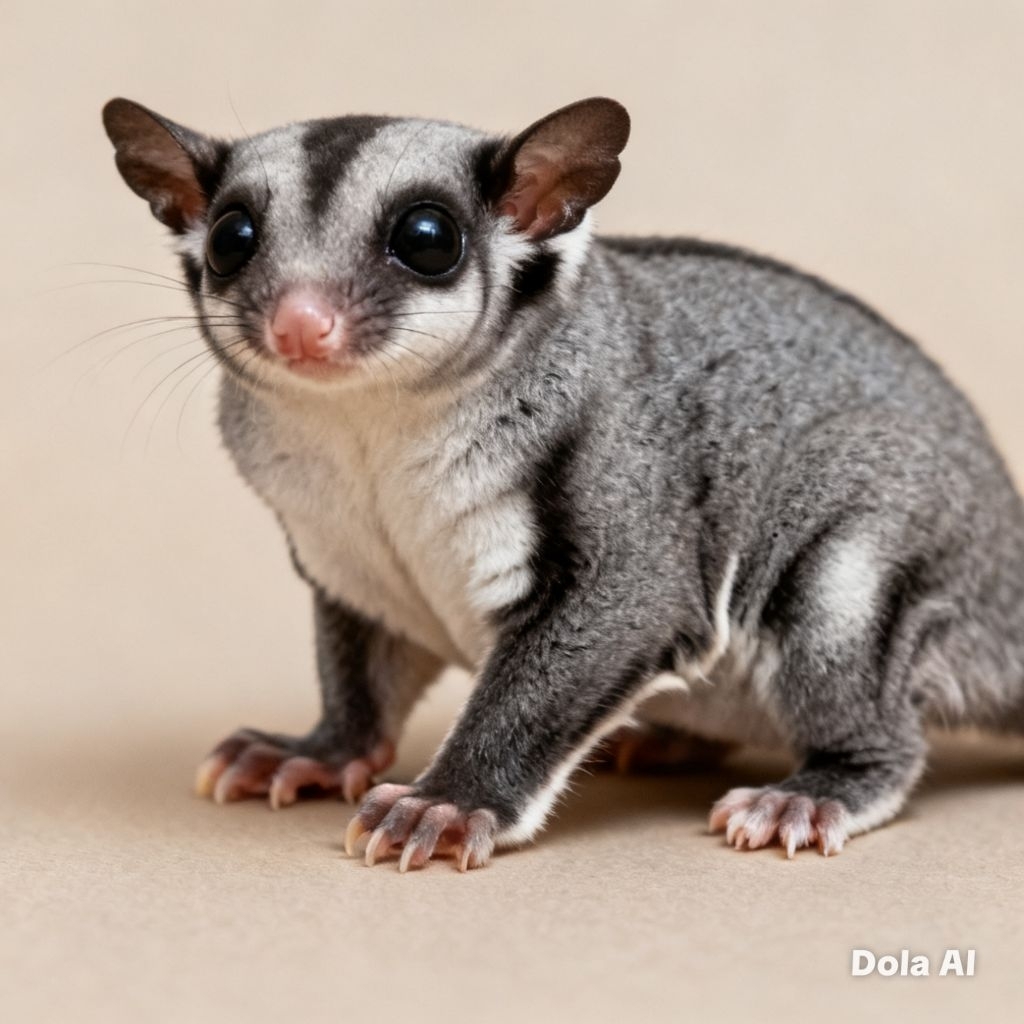 sugar glider Clasik grey