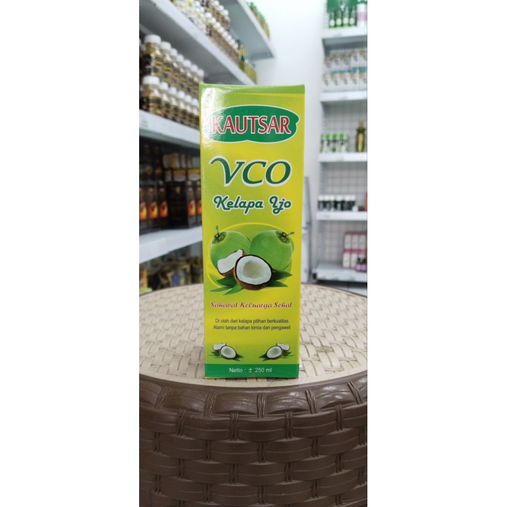 KAUTSAR VCO - Minyak Kelapa Ijo Virgin Cococnut Oil 250ml