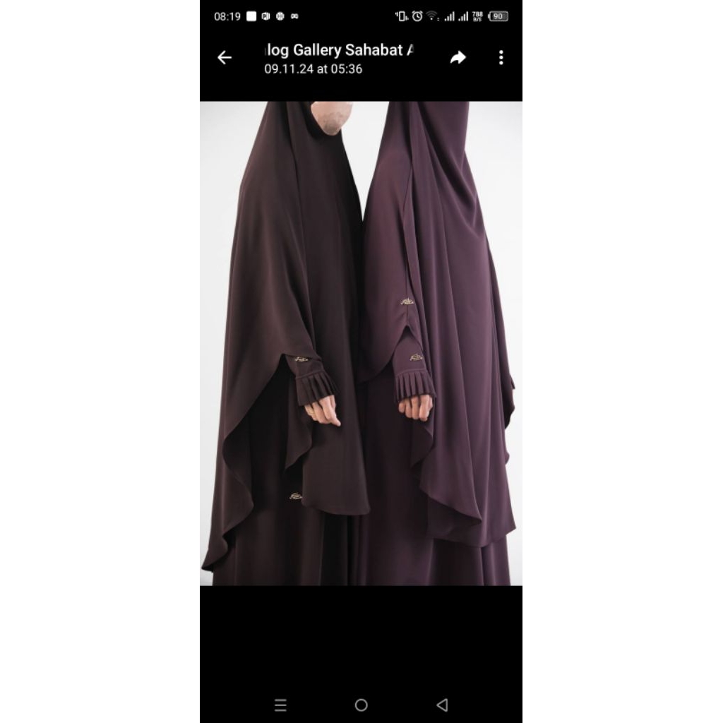 PRELOVED FK MALIKAH LANNA SERIES BITTERCHOCO