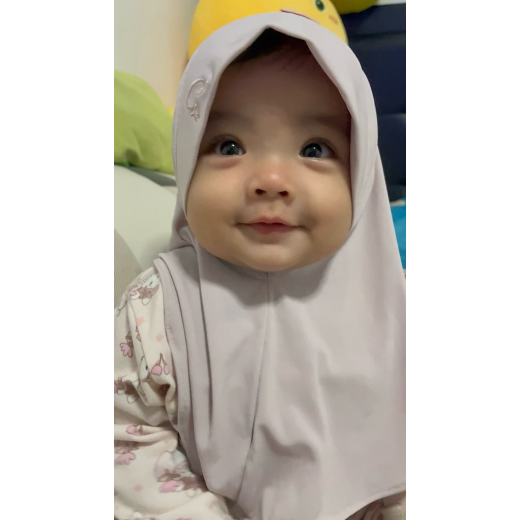 HIJAB FREYA | HIJAB ANAK ANTI GERAH | HIJAB ADEM BAYI BY CASILA BABY