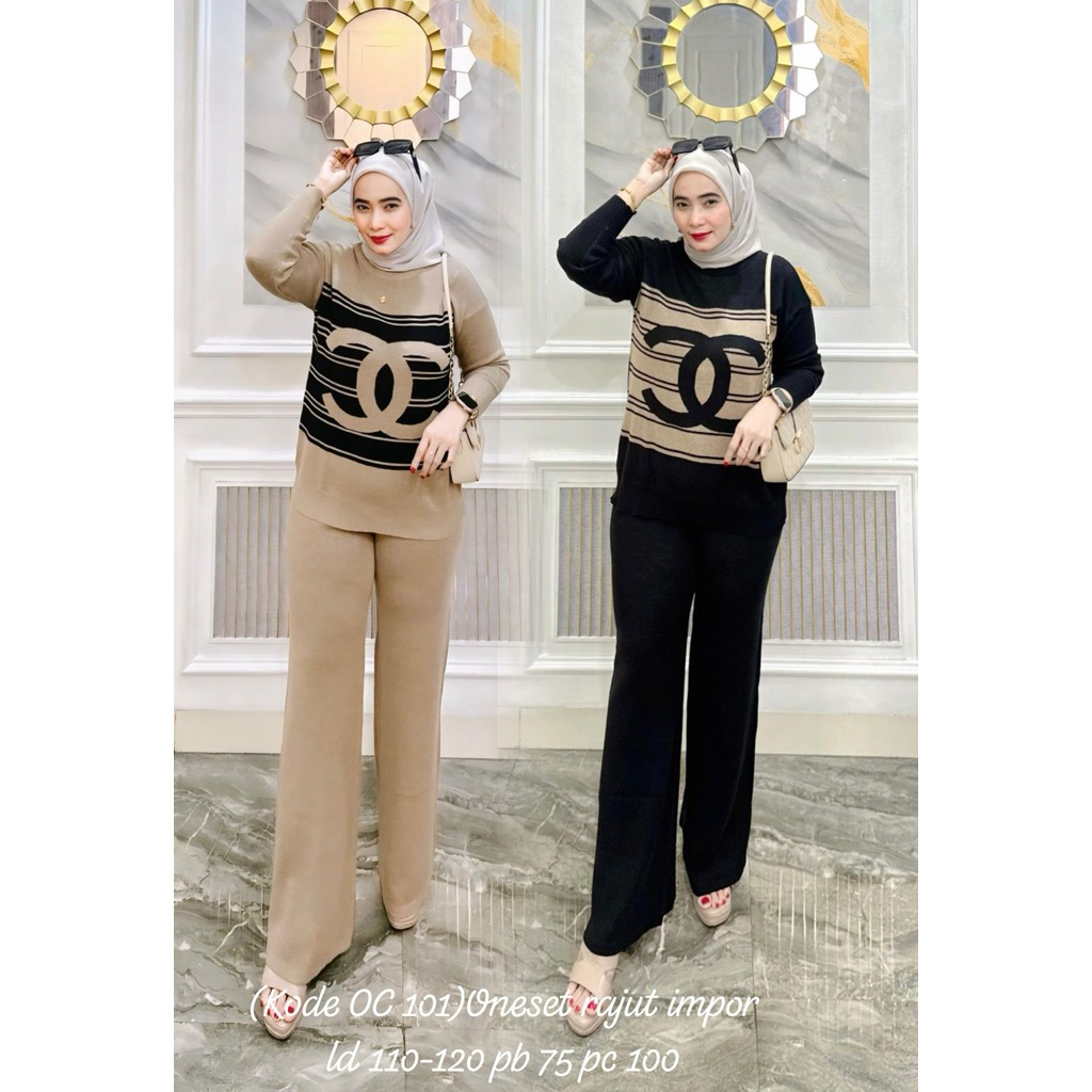 one set celana rajut