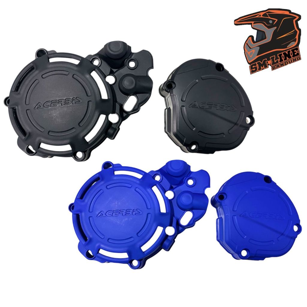 Cover blok mesin yamaha yz125 yz 125 x acerbis cover blok yz acerbis