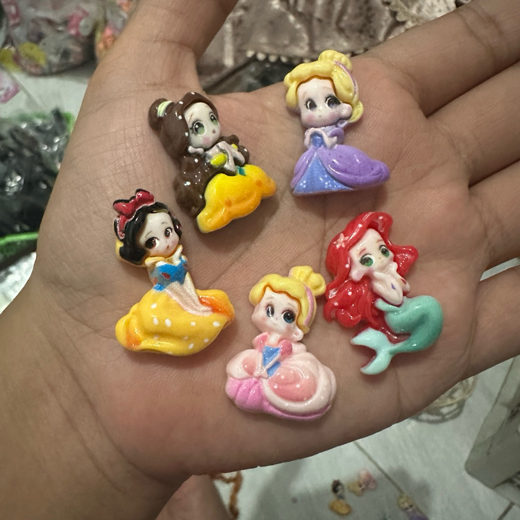 Resin Clay Princess Set (10pc)