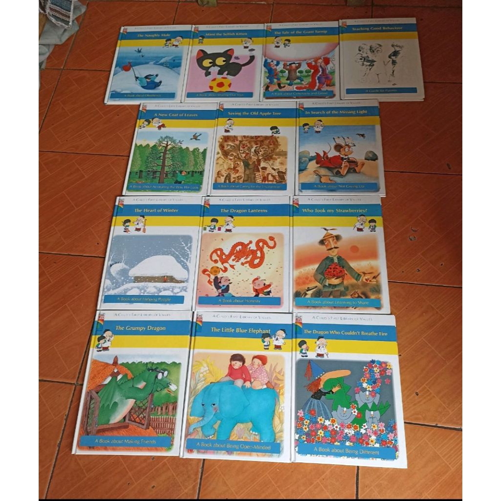 A Child First Library Of Values - Sepaket : Buku Import Original
