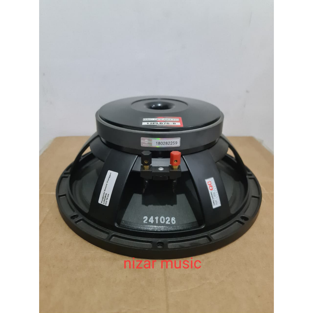 Komonen Speaker B&C 12PLB76 Komponen BNC 12PLB7612 Inch /  BNC 12PLB76