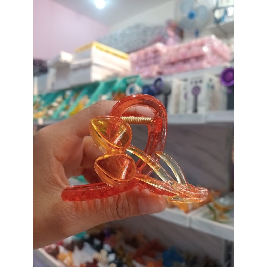 Jedai motif bunga tulip bening