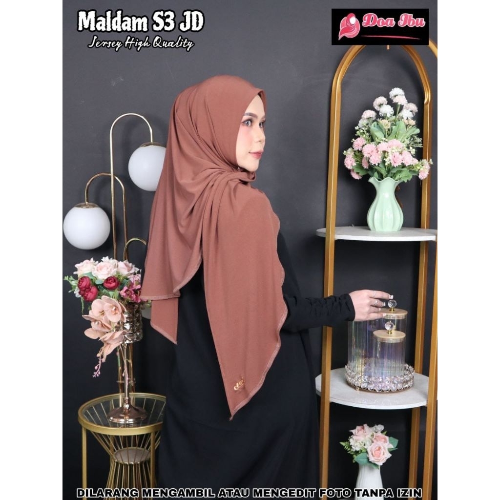 JILBAB MALAY dalam instan SEGITIGA - DOA IBU - jersey high quality