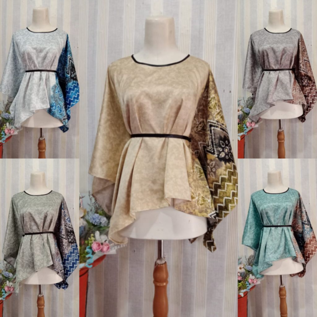 BAJU SASIRANGAN BANJARMASIN WANITA NEW XENNA/AYASAN SASIRANGAN BANJAR WANITA/BLOUSE SASIRANGAN BANJA