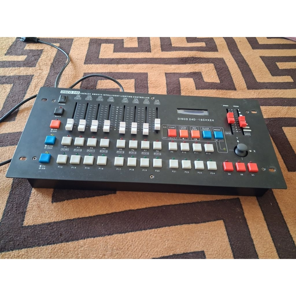 Disco 240 mixer lightibg, bekas 3kali pakai
