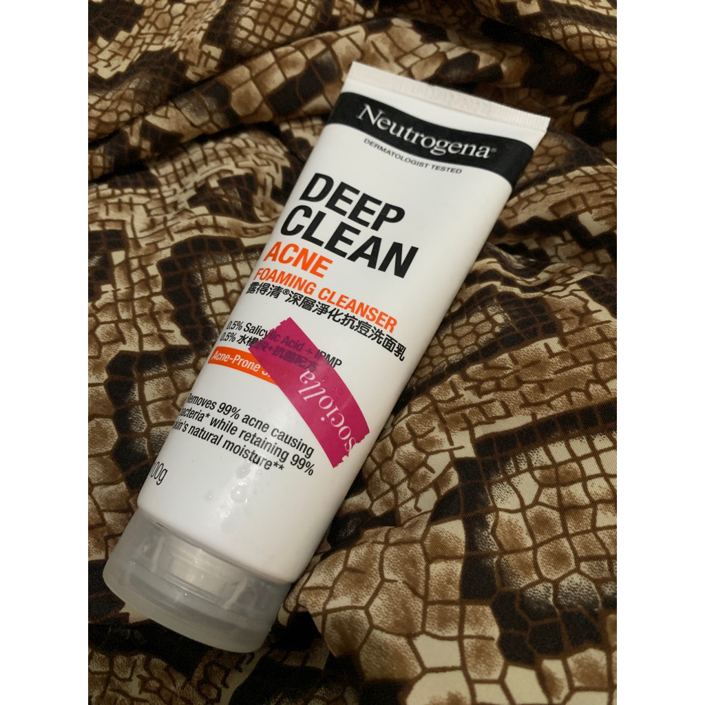 Neutrogena Deep Clean Acne (Preloved)