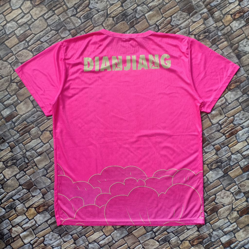 Jersey Running Event Marathon preloved, Tshirt Running original, Kaos Jersey olahraga pria