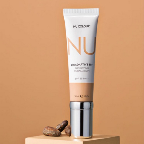 Nu Colour Bioadaptive BB+ Foundation Bedak Cair BB Cream SPF Menyesuaikan Warna Kulit
