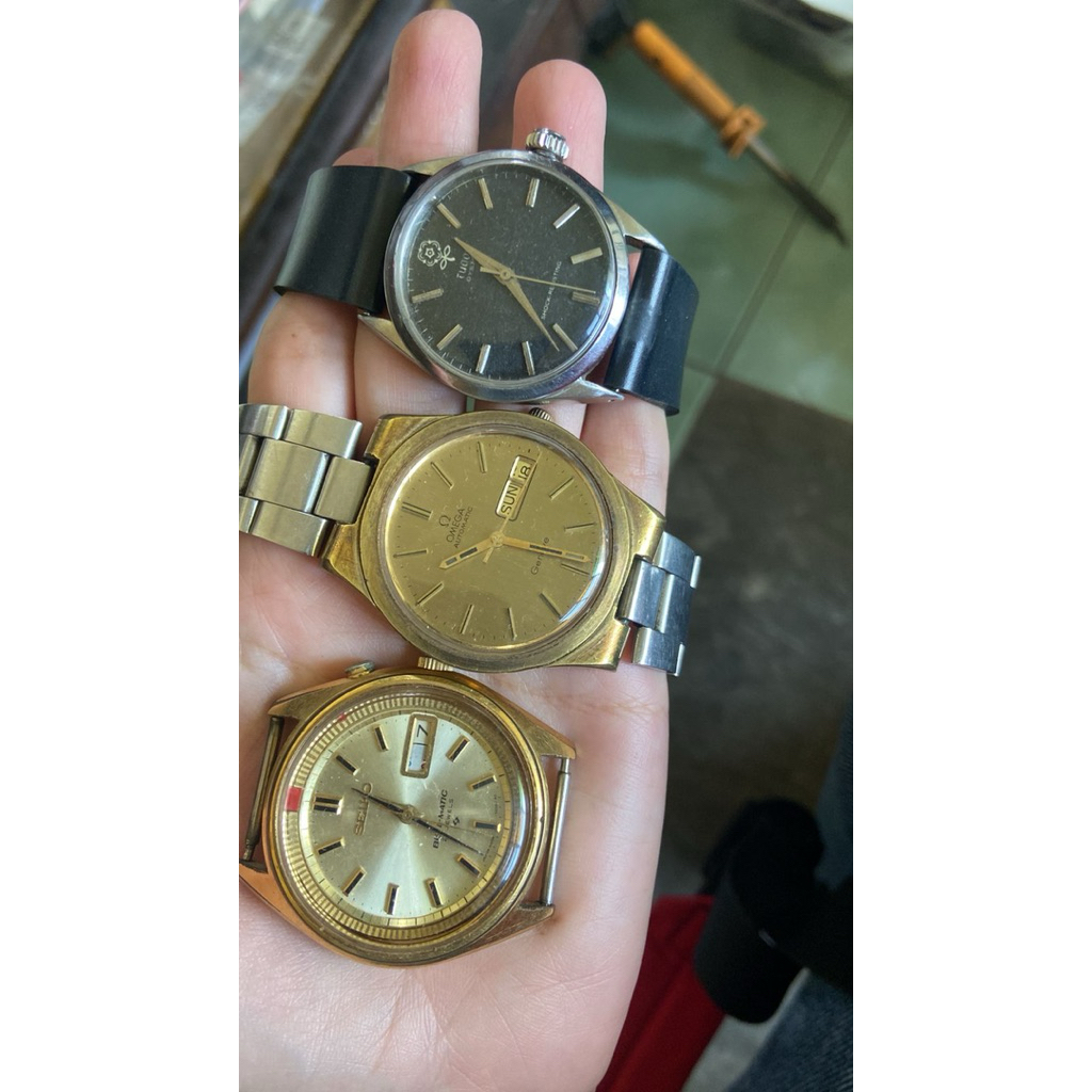Omega geneve,tudor,seiko bell matic