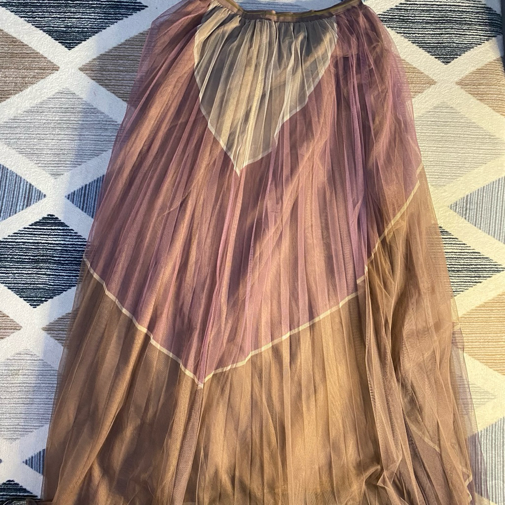 Rok tutu pesta gradasi tebal (new)