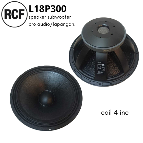 Speaker RCF L18P300 / L18 P300 GRADE A 18 inch ORIGINAL PRODUK