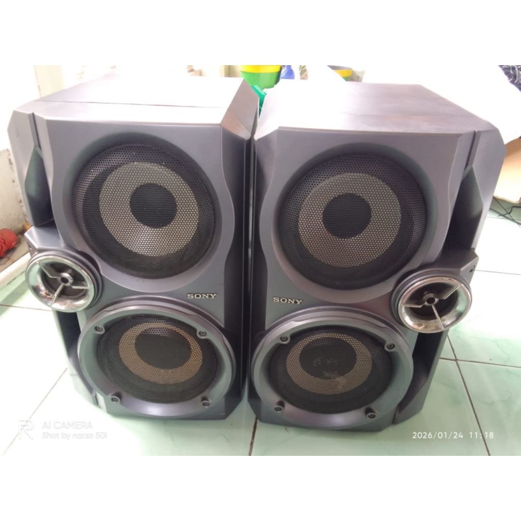 Speaker Sony Doble woofer 5,5inch 3way ss-vx888 normal original