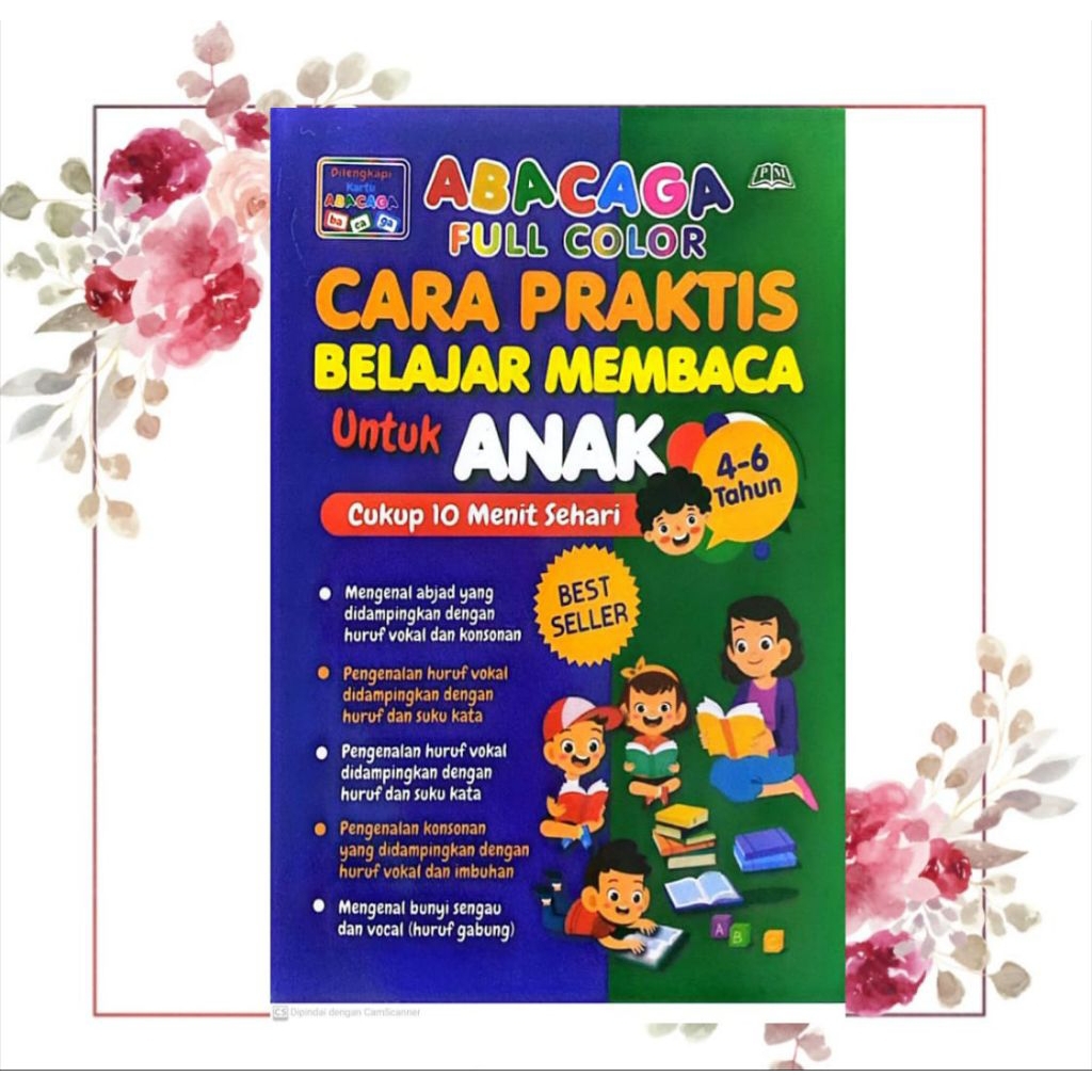 BUKU ABACAGA FULL COLOR( WARNA)