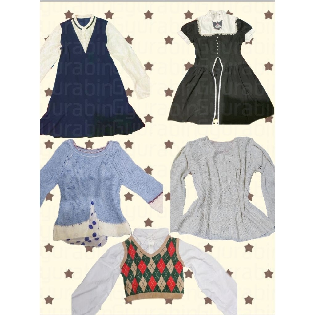 [gyurabin] PRELOVED dress shirt vest || dark academia || vintage || korea || gothic || vintage || re