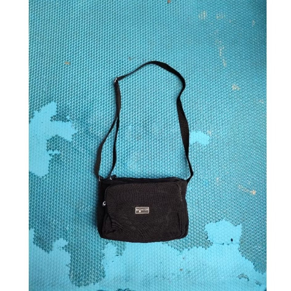 Slingbag/Tas Harian Daily/Tas Pria Cowok/Tas Hape Hp Second Brand BAG STATION