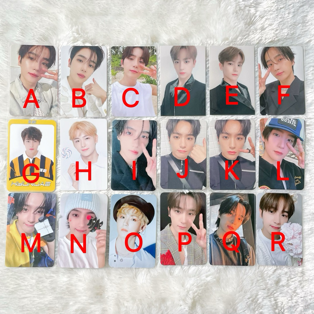 PHOTOCARD HYUNJAE THE BOYZ OFFICIAL (PART 7)