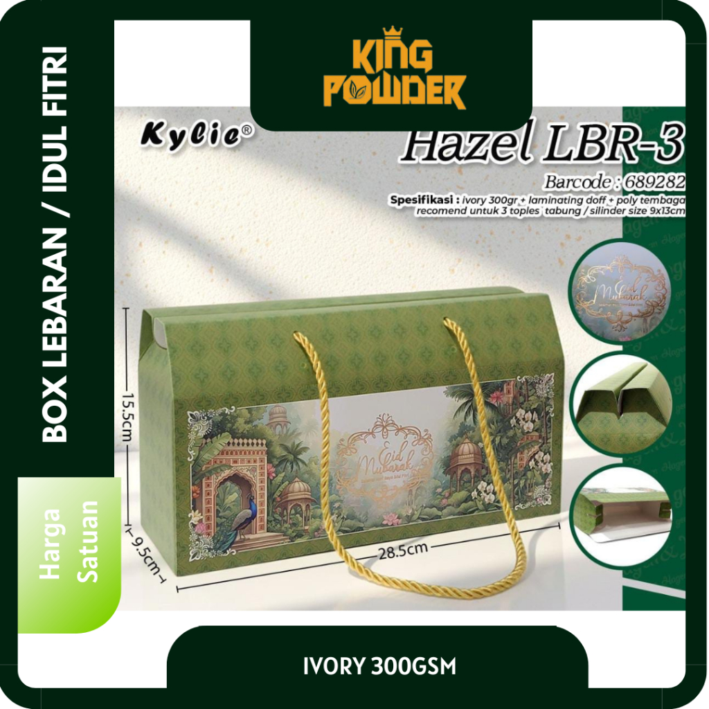 Box Hampers Lebaran | Hampers Box 3 Toples / Box Hampers Lebaran 2 Toples | Box Lebaran Unik | Hampe