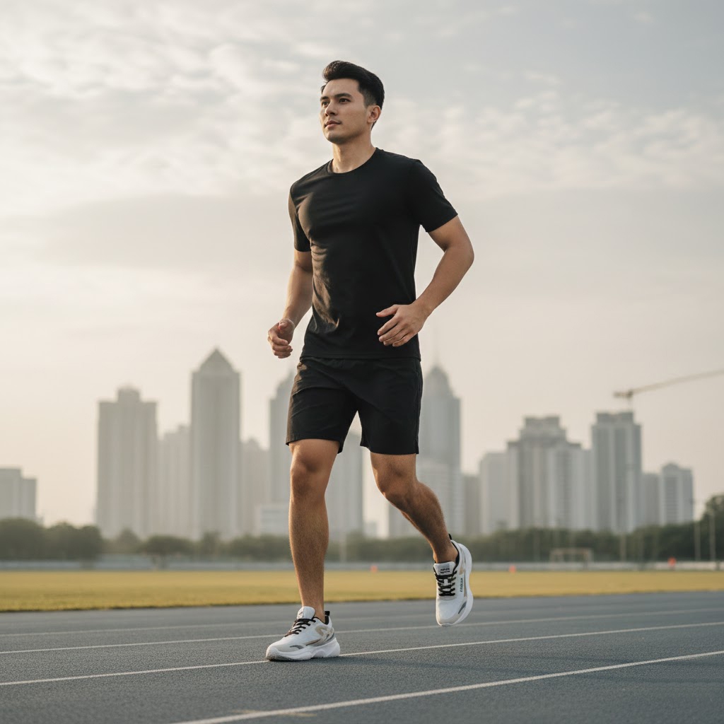 Sepatu Running FZTH LAUNCH Comfort Grip