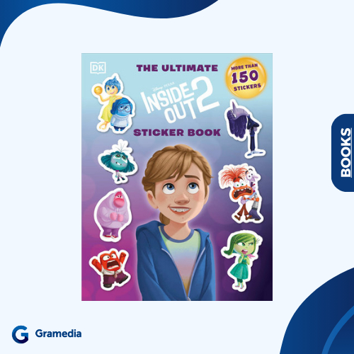 Gramedia Medan - IMPORT BOOK DISNEY PIXAR INSIDE OUT 2 ULTIMATE STICKERS
