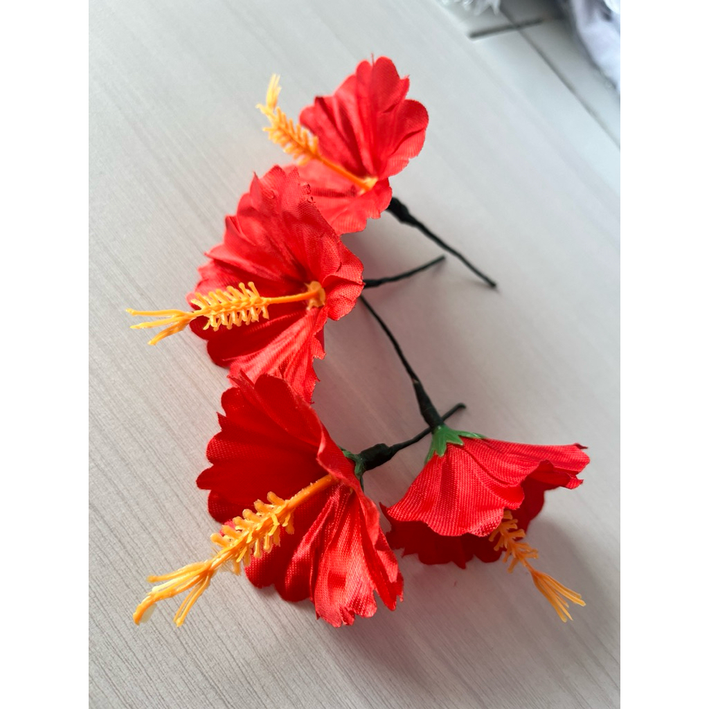 Pucuk Merah Aksesoris Udeng Pucuk Palsu