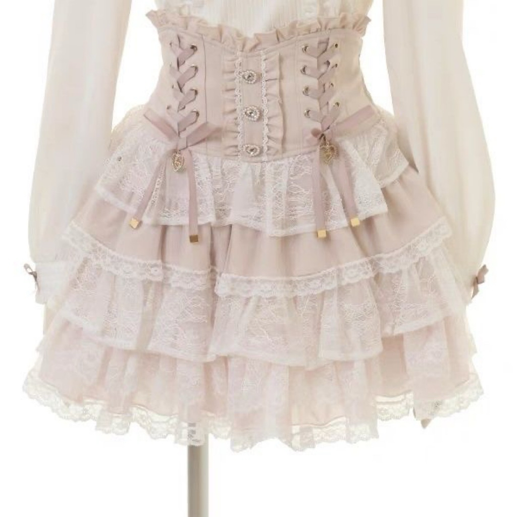 [Pre-Order] Liz lisa Dupes Skirt Ribbon Coquette