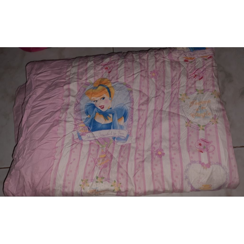 Selimut/Bedcover Anak Disney Princess Original Disney