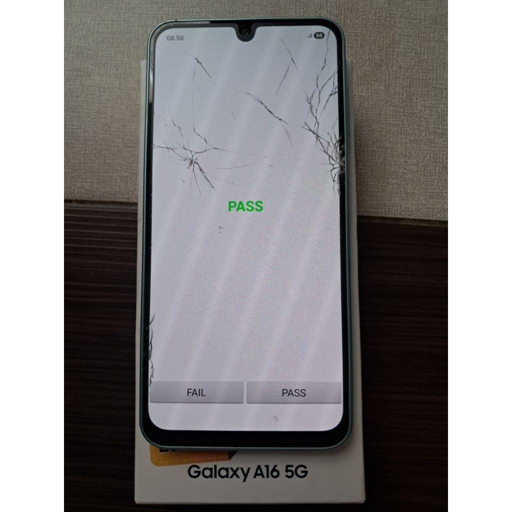 2.2 Diskon Parahhh   LCD Samsung A16 5G Original Copotan Super Amoled. retak glass. LCD masih normal